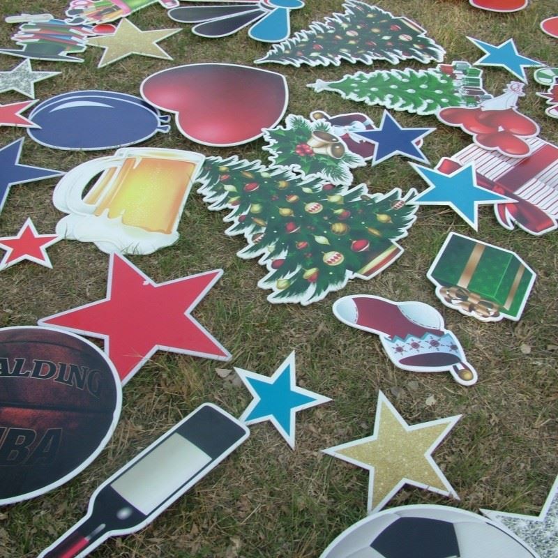 PP Yard Signs For Festival Celebrations factory