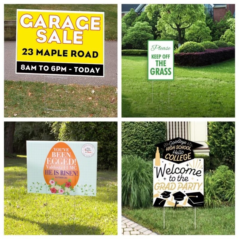 PP Yard Signs for Festival Celebrations PP Yard Signs for Festival Celebrations